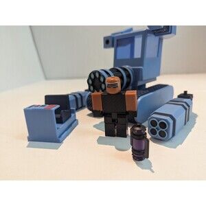 Roblox Tower Battles: ZED Figure and Vehicle Toy Videogame
